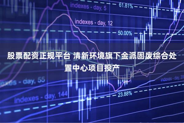 股票配资正规平台 清新环境旗下金派固废综合处置中心项目投产
