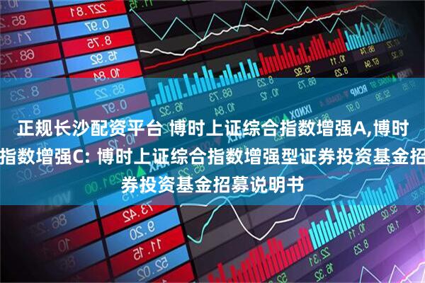 正规长沙配资平台 博时上证综合指数增强A,博时上证综合指数增强C: 博时上证综合指数增强型证券投资基金招募说明书