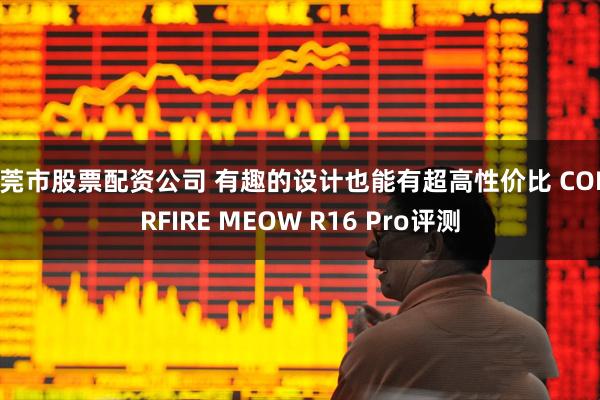 东莞市股票配资公司 有趣的设计也能有超高性价比 COLORFIRE MEOW R16 Pro评测